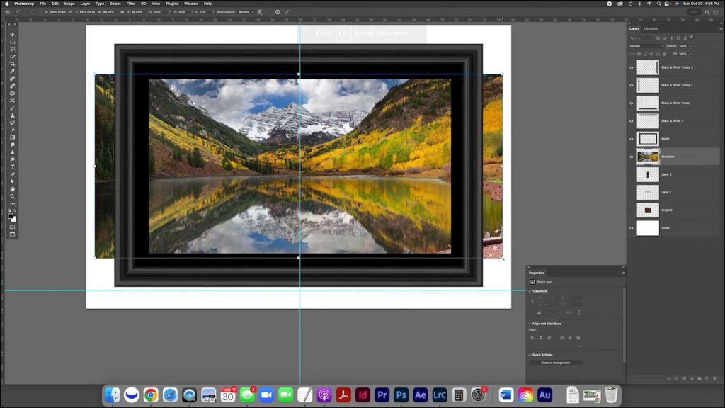 Process of creating virtual gallery